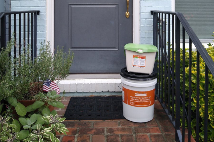 Compost starter kit delivered to door. 
