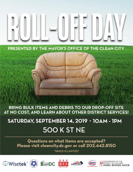 Roll Off Day Flyer